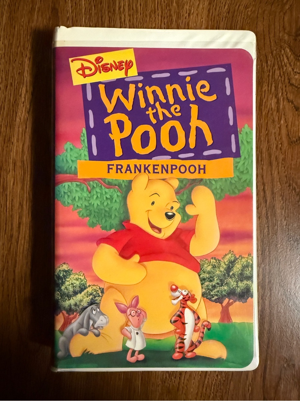 Disney Winnie The Pooh Frankenpooh VHS (1995)